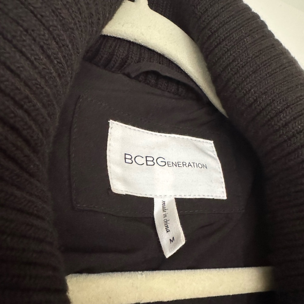 Bcbgeneration Black Mid-Length Jacket Us Women’s … - image 7